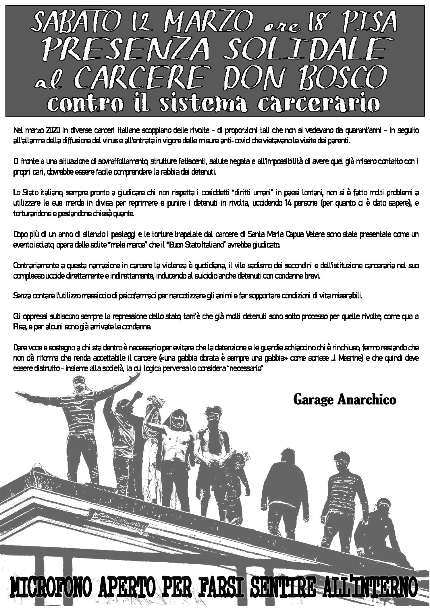 Pisa: presenza solidale al Don Bosco