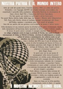 Nostra patria manif