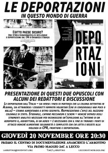 20 novembre deportazioni