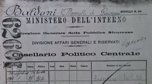 casellario politico
