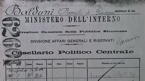 casellario politico