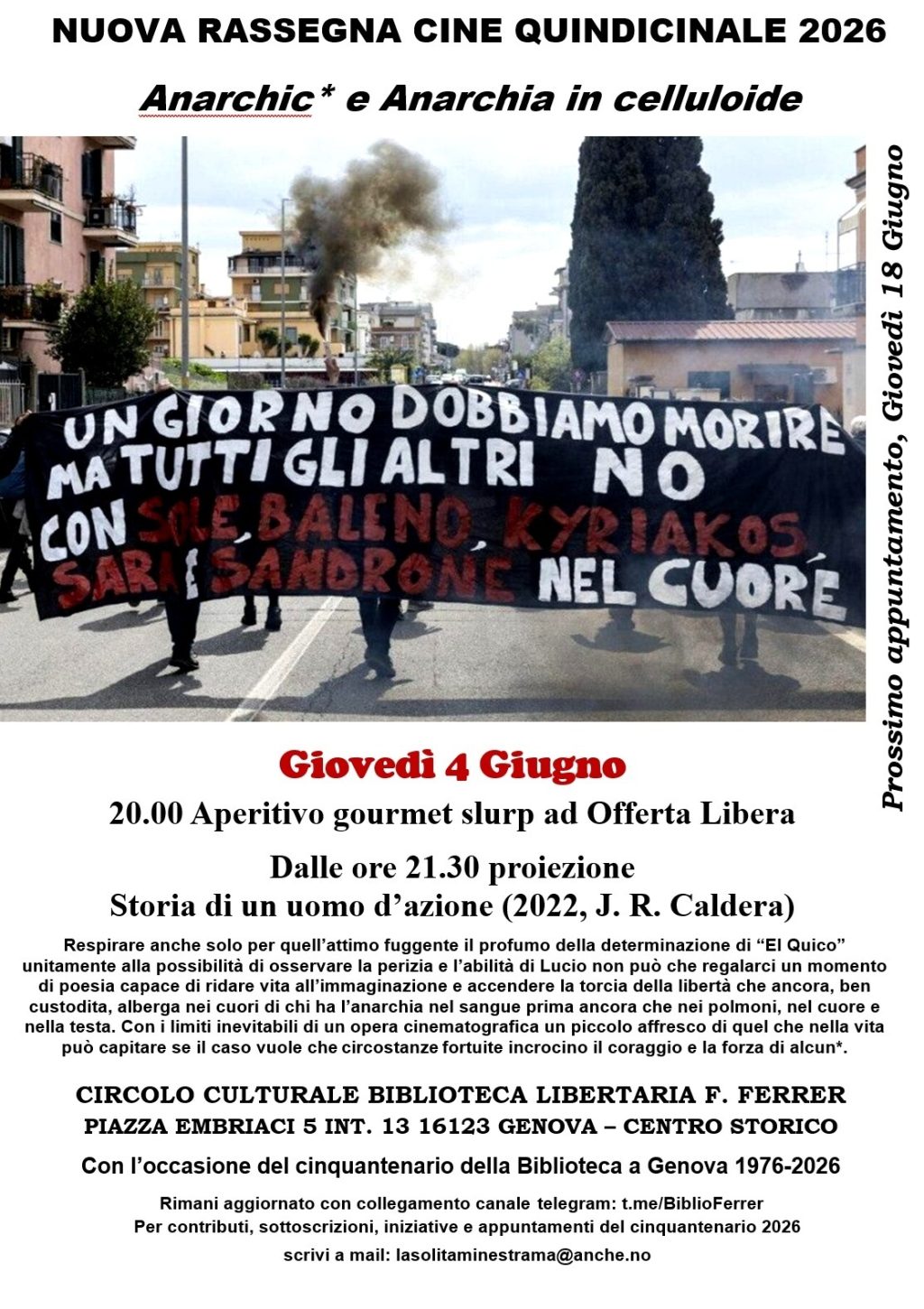 cine 4 giugno