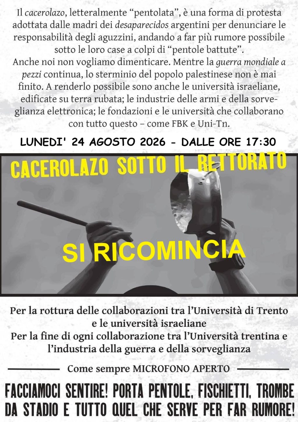 PRESIDIO SOTTO IL RETTORATO DEL 24 AGOSTO 2026