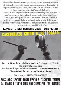 LOCANDINA PRESIDIO RETTORATO DEL 7 SETTEMBRE 2026